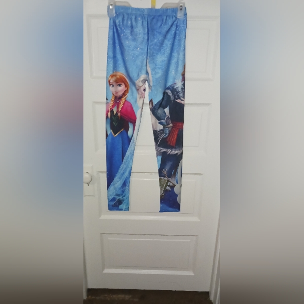 Unbranded Disney Frozen Womens Character Print Leggings Medium. A-11